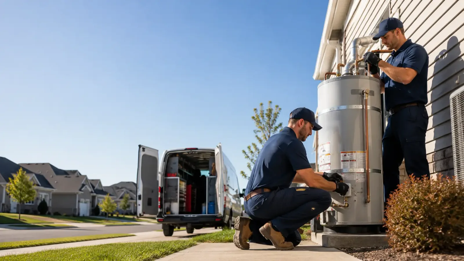 Water Heater Installation in New Canton, VA